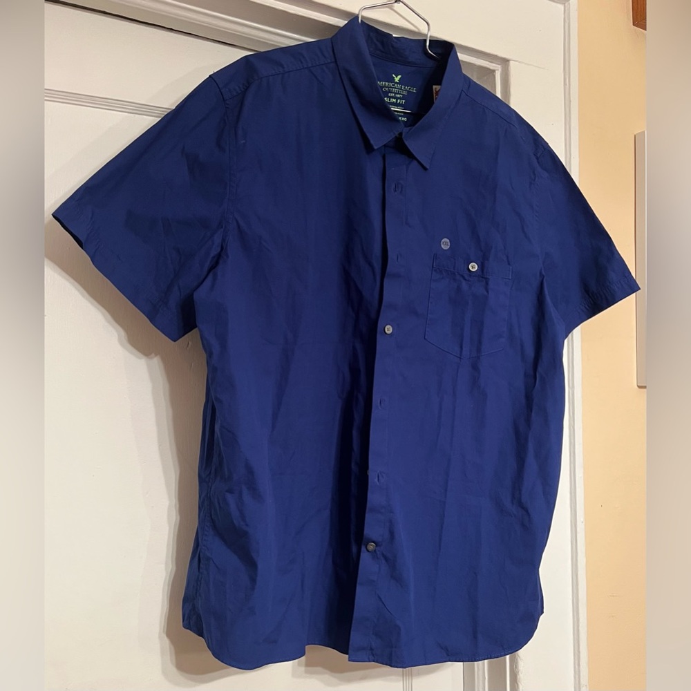 American eagles outfitters Men's Slim-Fit Stretch Shirt